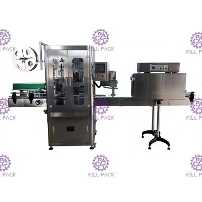 3000BPH Botol Pelabelan Fungsi Mesin Hot Angin Mudah Adjustable Tinggi