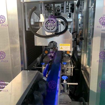 SUS 304 Double Headed Botol Labeling Machine Dengan Kecepatan Tinggi