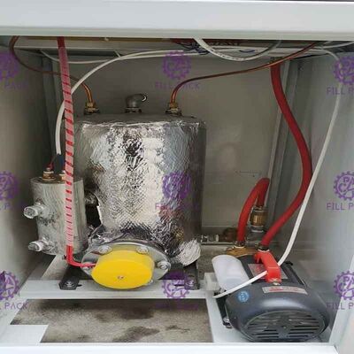 Diameter mulut katup uap 12kw Pembangkit uap untuk label susut