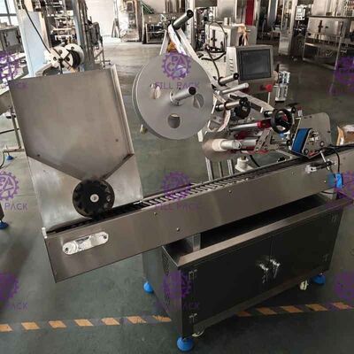 Self Adhesive PET / Stiker Plastik Pelabelan Botol Bulat / Mesin Labeler / Peralatan / Baris / Pabrik / Sistem / Unit