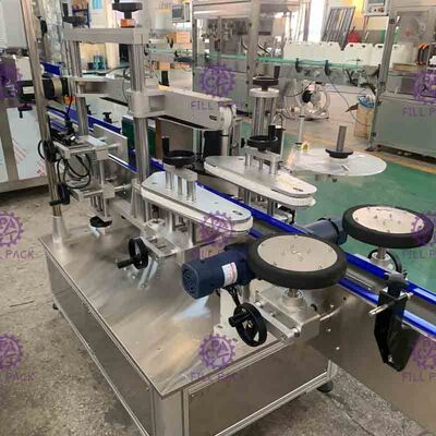 Self Adhesive PET / Stiker Plastik Pelat Botol Persegi Datar / Mesin Labeler / Peralatan / Pabrik / Sistem