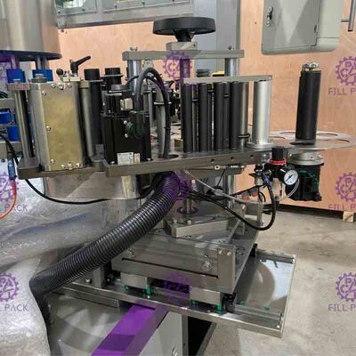 Dua / Ganda Kepala Leher Tubuh Stiker Perekat Pelabelan / Mesin Labeler / Peralatan / Baris / Tanaman / Sistem / Unit