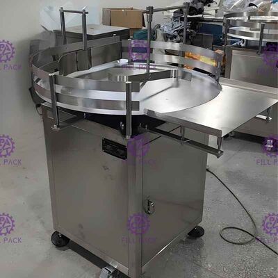 6000BPH Menyortir Makan Botol Rotary Dengan Tabel Akumulasi