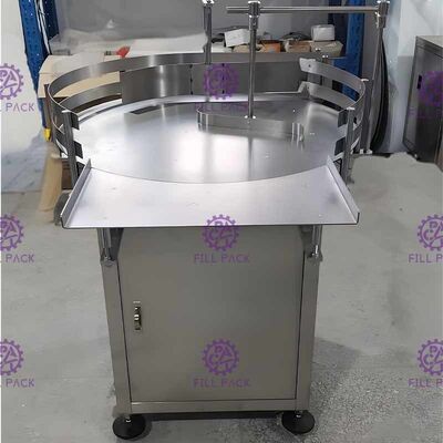 6000BPH Menyortir Makan Botol Rotary Dengan Tabel Akumulasi