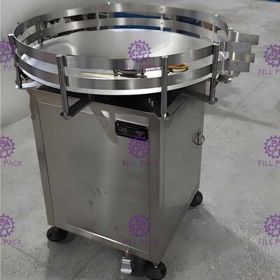 6000BPH Menyortir Makan Botol Rotary Dengan Tabel Akumulasi