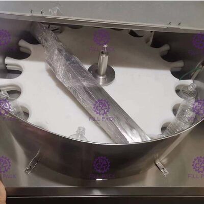 Plat putaran Jenis Botol Kecil Sorting Mesin Untuk Air Mengisi Sistem