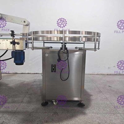 Semi Automatic Rotary Botol Sorting Machine Untuk Susu Botol Kaca 0.37Kw