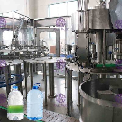 baja minum mengisi mesin air steel untuk lini produksi air minum kemasan