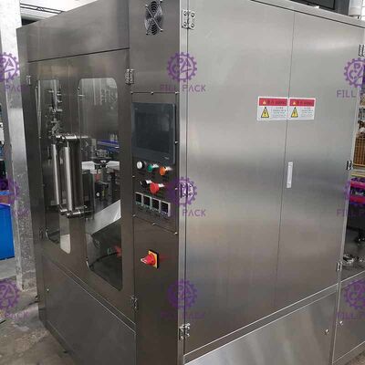 Mesin Pengisian Botol Air Minum Stainless Steel 10 Kepala Dengan Tipe Linear