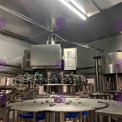 Kapasitas tinggi Air Minum Filling Plant Botol Plastik Vertical Filling Machine