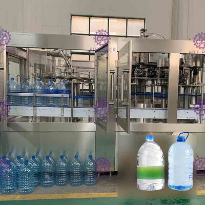 3 In 1 Monoblock 5L Pabrik Air Minum Botol, Pabrik Pengisian Air Mineral