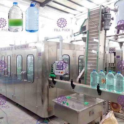 Botol Plastik Air Mineral 3L / 5L / 10L 2 In 1 Memproduksi Peralatan / Pabrik / Mesin / Sistem / Jalur