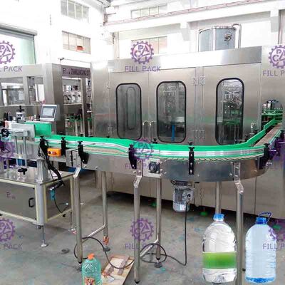 3L / 5L / 10L Botol Air Mineral Plastik 2 In 1 Mengisi Peralatan / Pabrik / Mesin / Sistem / Line