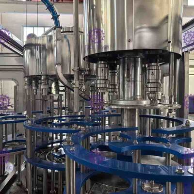 3L / 5L / 10L Botol Air Mineral Plastik 2 In 1 Rinser Filler Capper Peralatan / Pabrik / Mesin / Sistem / Baris