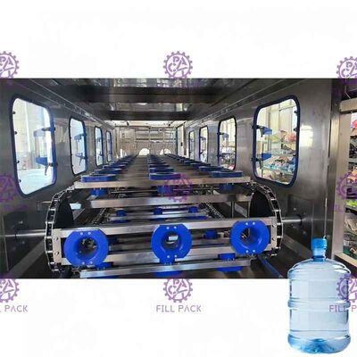 450BPH otomatis dalam dan luar Gallon Bottle penyikat - Barrel Air Filling Plant