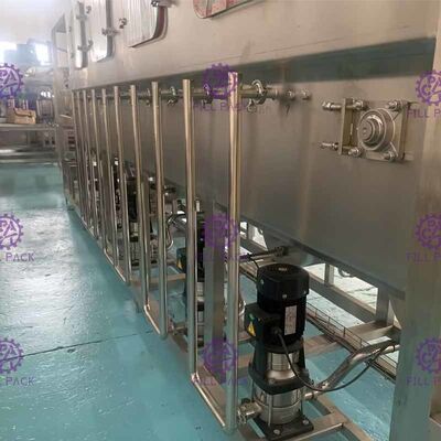 2 Line 5 Galon Mesin Pengisian Air / Tanam 300 BPH Untuk Air Minear