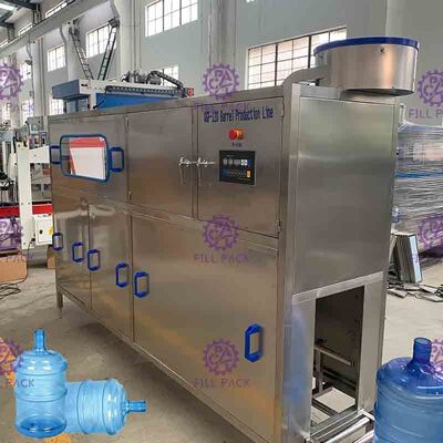 Plastik Barrel 5 Gallon Air Mengisi Mesin Otomatis Shrink Packaging Equipment