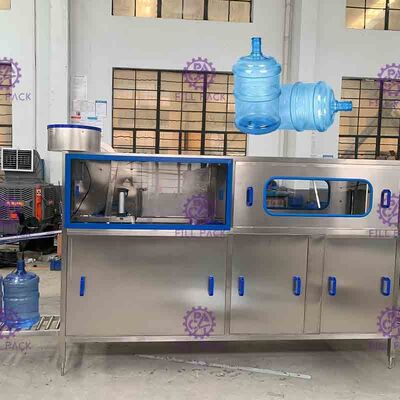 Botol poliester 120BPH 20L Peralatan Pengisian Air volume yang dapat disesuaikan