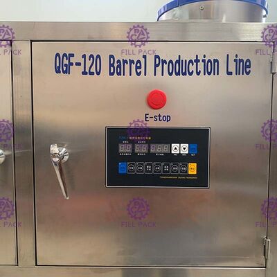 Plastik Barrel 5 Gallon Air Mengisi Mesin Otomatis Shrink Packaging Equipment