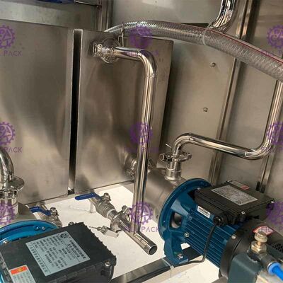 Botol poliester 120BPH 20L Peralatan Pengisian Air volume yang dapat disesuaikan