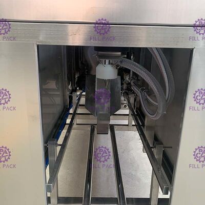 Mesin mengisi Monoblock 5 galon air, barel air Line Produksi