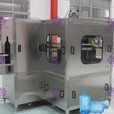 9.75Kw 900BPH 5 Galon Mesin Pengisian Air Dengan Mesin Cuci Filler Sealer