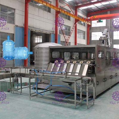 Otomatis 900BPH 5 Gallon Mengisi Mesin Air Dengan Nanfang Pompa 6 Garis Jenis