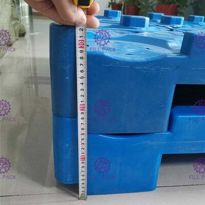 Warna Disesuaikan 5 Lapisan Bawah Pallet Plastik Daur Ulang Untuk Botol Air 5 Galon