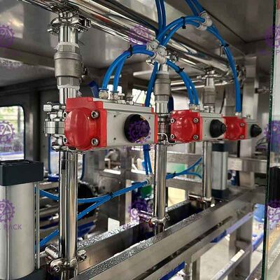 Barrel Water Filler 5 Galon Water Filling Machine Plant 450 BPH Untuk Air Minear