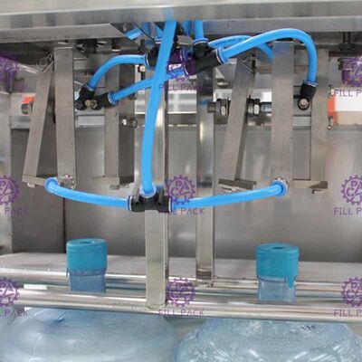 Kepala Pneumatic tunggal 5 Gallon Botol Cap Penarik Mesin