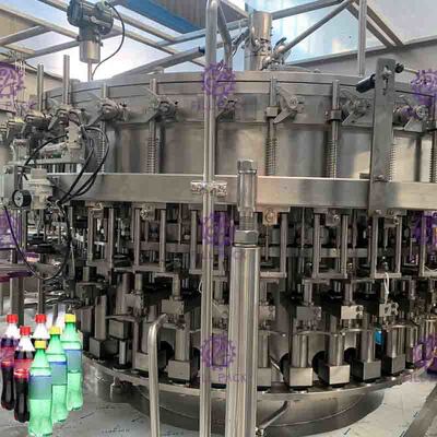 DCGF40-40-12 Mesin Pengisian Minuman Berkarbonasi untuk tutup sekrup plastik botol PET