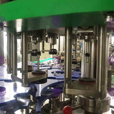Monoblock 3 In 1 Botol Kaca Mesin Pengisian Minuman Berkarbonasi