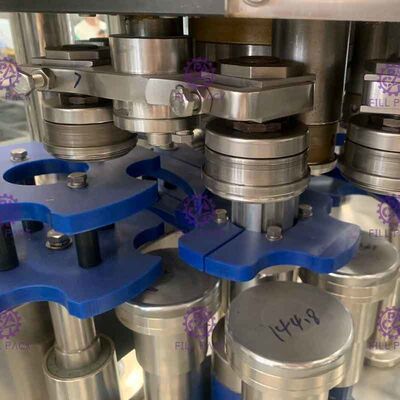 Kecepatan tinggi Coke Filling Machine, 2 In 1 PLC Bisa Mengisi Jalur