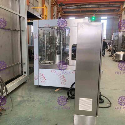 2 Dalam 1 Monoblock Botol Filling Machine Untuk Kaleng Plastik