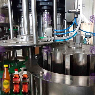 Penuh Energi Automatic Soft Drink Mengisi Jalur Aseptic Juice Processing Equipment