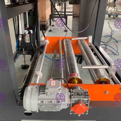 Automatic L Type PE Shrink Film Wrapper Air Minuman PET Glass Bottle Can Equipment