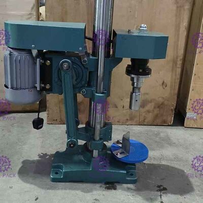15BPM Aluminium Screw Crown Mesin Capping Semi Otomatis