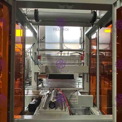 PE Film Shrink Wrapping Mesin Pengemas L Type PET Mineral Water Beer Beverage Can