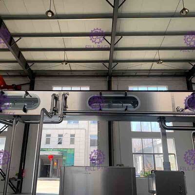 3 in 1 Monoblock Botol Filling Machine Non-karbonasi Minum Dengan Kontrol PLC