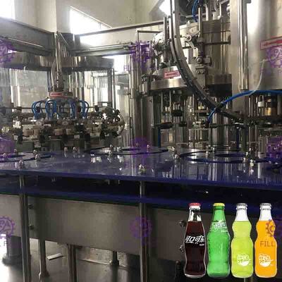 Mesin Pengisi Botol 10000BPH 32 Kepala Tipe Gabungan Tutup Crown