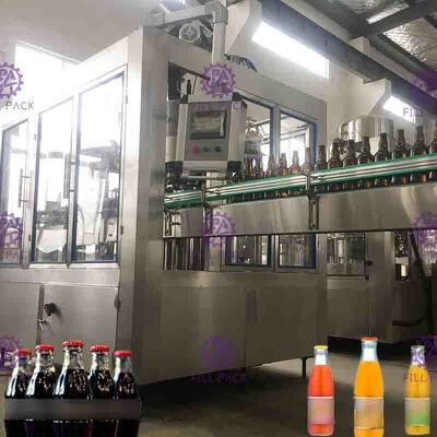 Mesin Pengisi Botol 10000BPH 32 Kepala Tipe Gabungan Tutup Crown