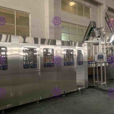 Gass Liquid non Botol Filling Peralatan 7.5kw 3200 * 2580 * 2000