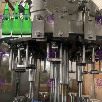 40 Kepala Botol Mesin Filling Untuk Botol Kaca Tekanan Negatif