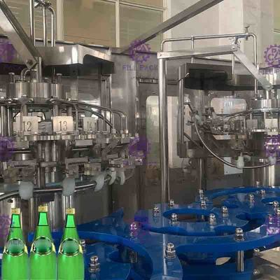 Mesin Pengisi SUS304 Pengisi Alkohol Botol Kaca Tutup aluminium