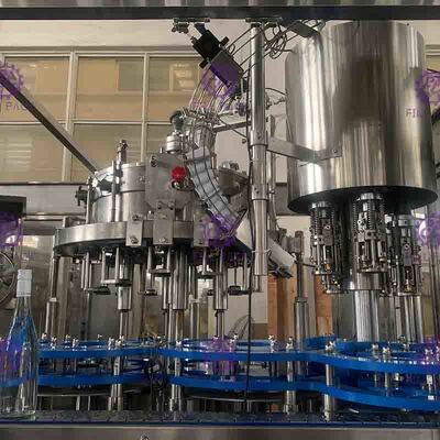 Soft Drink Bottle Filling Machine Automatic Capping Peralatan 15000BPH