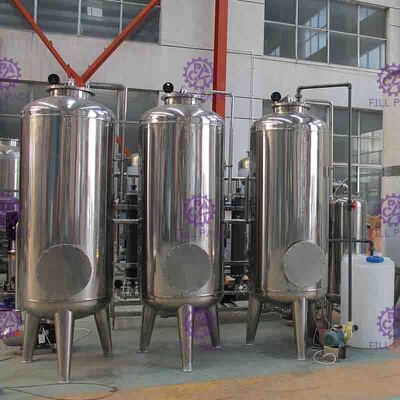 Sistem Pengolahan Air Stainless steel 10000LPH UF Otomatis Untuk Air Minum