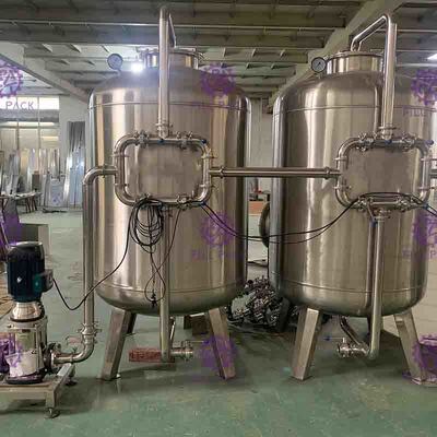 Mineral / silika air minum murni / Pasir kuarsa / Peralatan pemurnian karbon aktif / pabrik / mesin / sistem