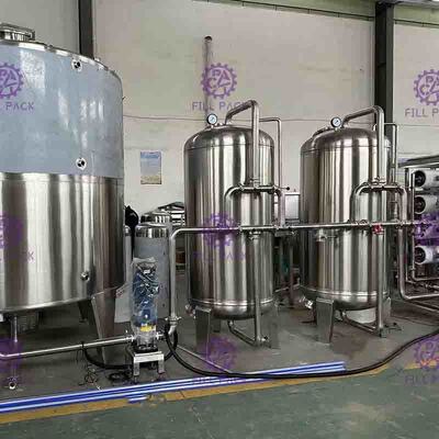 Botol Sistem Mineral Water Treatment Ultrafiltrasi berongga Fiber Membrane