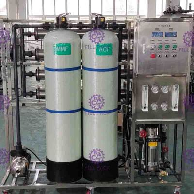 Mesin Pengolahan Air Minum 2000LPH RO Reverse Osmosis Purification System UV Sterilizer