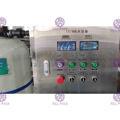Sistem Pengolahan Air Minum Stainless Steel 500lph Dengan Membran 4040